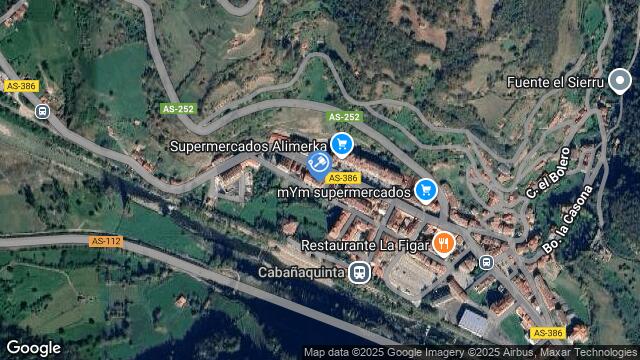 Ubicación de la subastas Subasta de trastero en CABAÑAQUINTA, ALLER