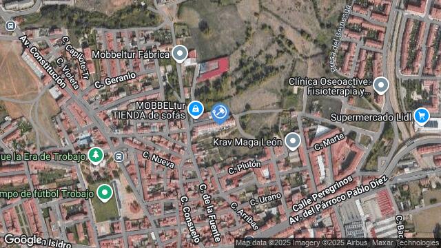 Ubicación de la subastas Subasta de vivienda en TROBAJO DEL CAMINO