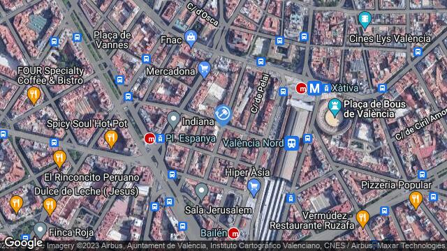 Ubicación de la subastas Subasta de vivienda en VALENCIA