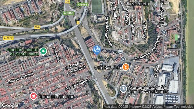 Ubicación de la subastas Subasta de local comercial en SAN JUAN DE AZNALFARACHE