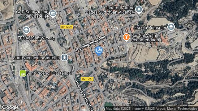 Ubicación de la subastas Subasta de vivienda en SANT VICENÇ DE CASTELLET