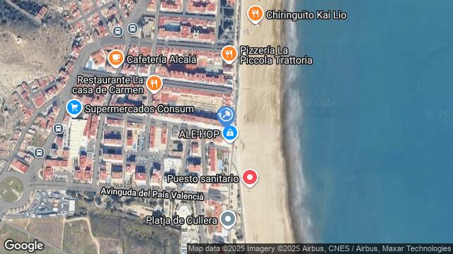 Ubicación de la subastas Subasta de vivienda en CULLERA