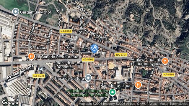 Ubicación de la subastas Subasta de vivienda en PERALTA