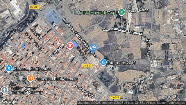 Ubicación de la subastas Subasta de garaje en ELX/ELCHE