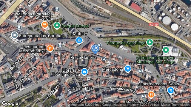 Ubicación de la subastas Subasta de local comercial en A CORUÑA