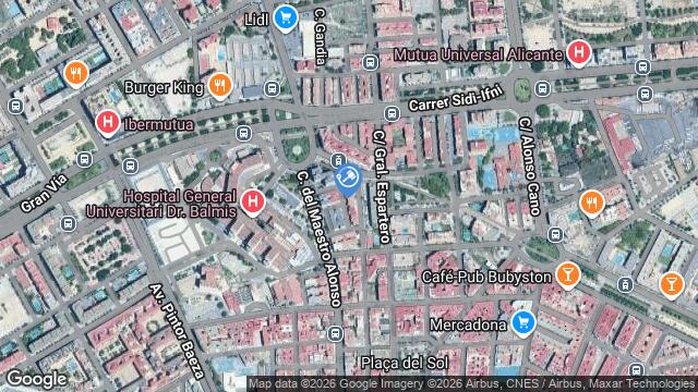 Ubicación de la subastas Subasta de vivienda en Alicante