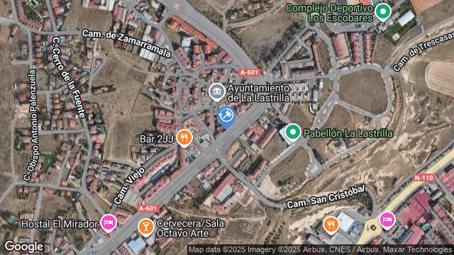 Ubicación de la subastas Subasta de local comercial en LA LASTRILLA