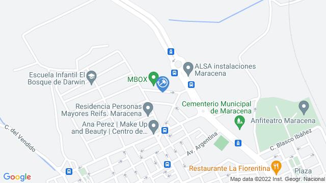 Ubicación de la subastas Subasta de local comercial en MARACENA