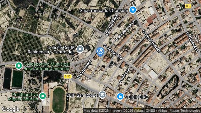 Ubicación de la subastas Subasta de vivienda en Ceutí
