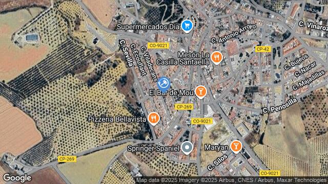 Ubicación de la subastas Subasta de vivienda en SANTAELLA