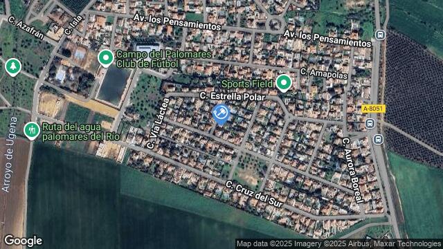 Ubicación de la subastas Subasta de vivienda en PALOMARES DEL RÍO