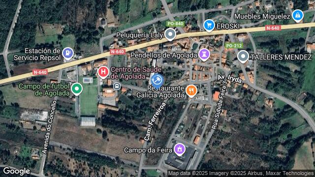 Ubicación de la subastas Subasta de solar en AGOLADA