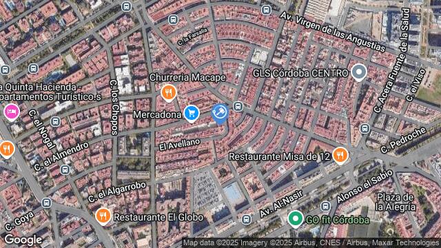 Ubicación de la subastas Subasta de vivienda en CORDOBA