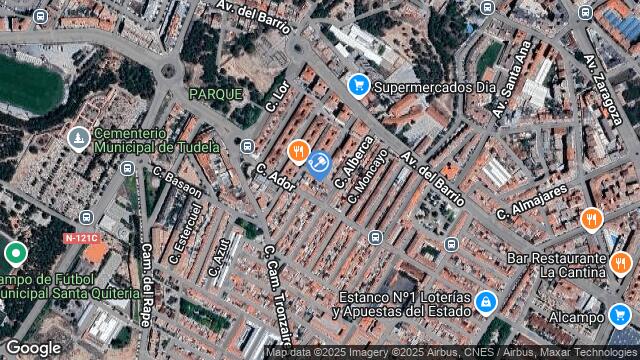 Ubicación de la subastas Subasta de vivienda en Tudela