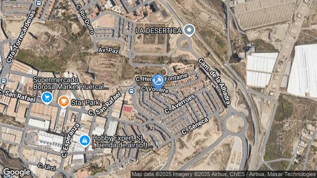Ubicación de la subastas Subasta de vivienda en HUERCAL DE ALMERIA