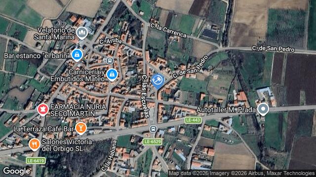 Ubicación de la subastas Subasta de finca rústica en Santa Marina del Rey