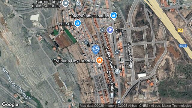 Ubicación de la subastas Subasta de garaje en Las Palmas de G.C.