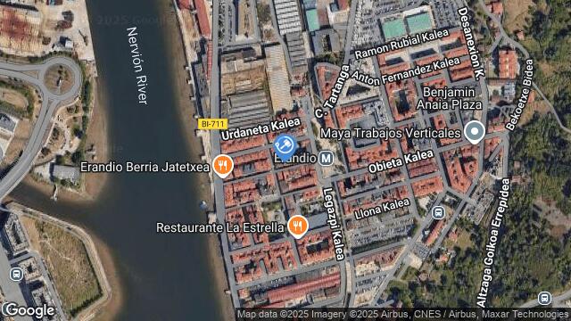 Ubicación de la subastas Subasta de vivienda en erandio