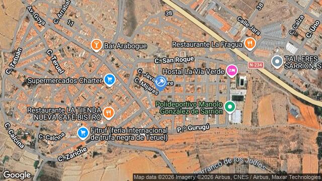 Ubicación de la subastas Subasta de amagrillas  ( sarrion - teruel) en TERUEL