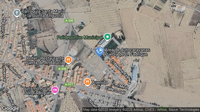 Ubicación de la subastas Subasta de vivienda en PUEBLA DE D. FADRIQUE