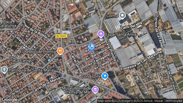 Ubicación de la subastas Subasta de vivienda en Premià de Dalt