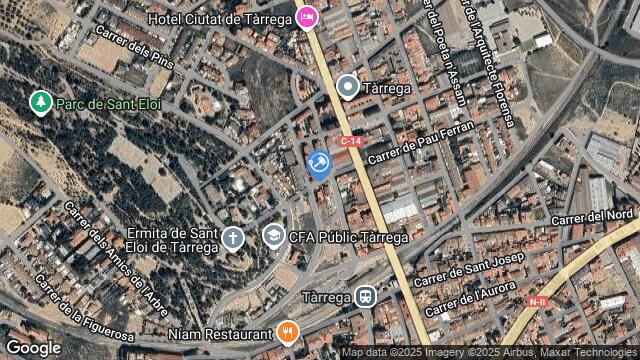 Ubicación de la subastas Subasta de vivienda en Tàrrega