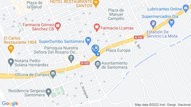 Ubicación de la subastas Subasta de local comercial en Santomera