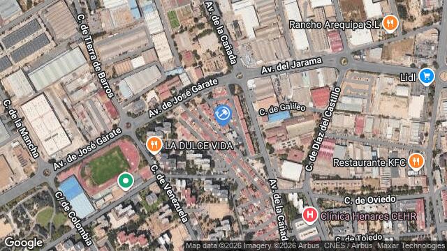 Ubicación de la subastas Subasta de local comercial en COSLADA