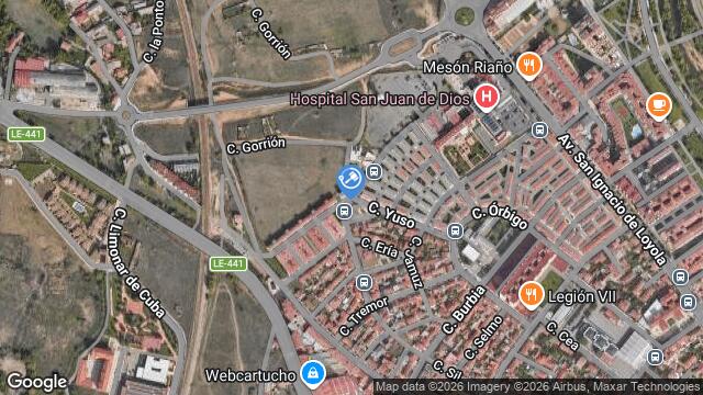 Ubicación de la subastas Subasta de vivienda en SAN ANDRES DEL RABANEDO (FERRAL DEL BERNESGA)