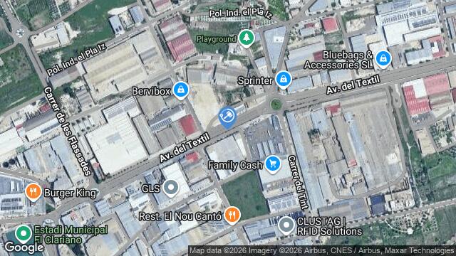 Ubicación de la subastas Subasta de nave industrial en ONTINYENT