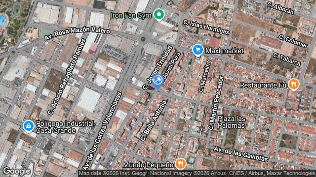 Ubicación de la subastas Subasta de trastero en TORREVIEJA