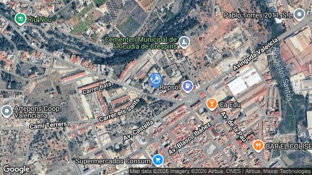 Ubicación de la subastas Subasta de cl proyecto ( alcÚdia de crespins, l') en ALCÚDIA DE CRESPINS, L'