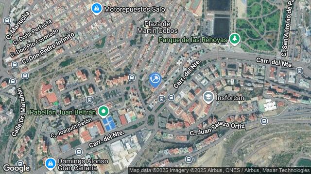 Ubicación de la subastas Subasta de vivienda en LAS PALMAS DE GRAN CANARIA