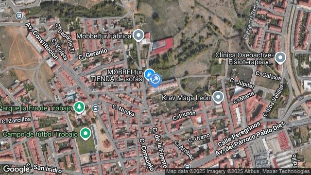 Ubicación de la subastas Subasta de vivienda en TROBAJO DEL CAMINO