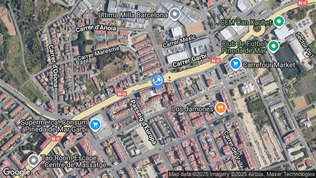 Ubicación de la subastas Subasta de vivienda en PINEDA DE MAR