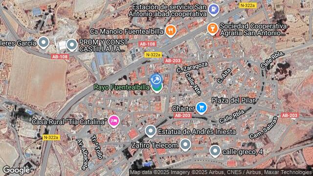 Ubicación de la subastas Subasta de paraje balsones  ( fuentealbilla - albacete) en ALBACETE