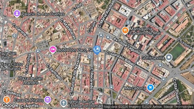 Ubicación de la subastas Subasta de cl gonzalo bilbao ( sevilla) en SEVILLA