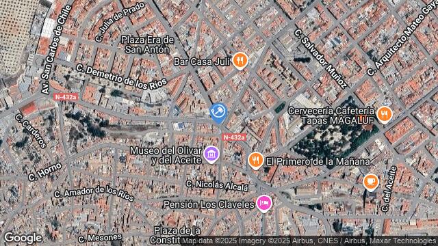 Ubicación de la subastas Subasta de finca rústica en BAENA