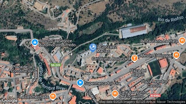 Ubicación de la subastas Subasta de vivienda en BEJAR