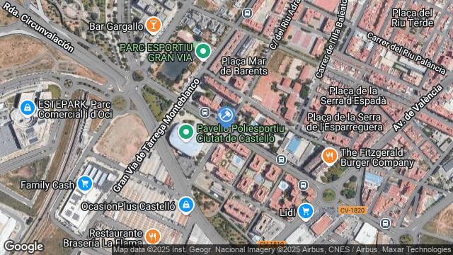 Ubicación de la subastas Subasta de vivienda en Castellón de la Plana