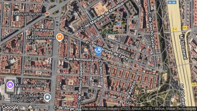 Ubicación de la subastas Subasta de cl lanuza ( madrid) en MADRID