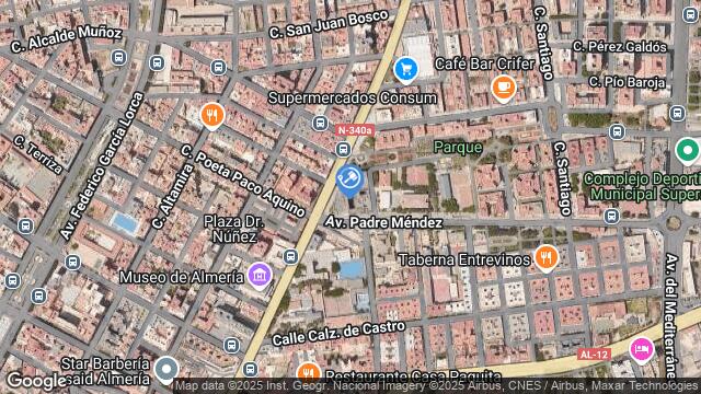 Ubicación de la subastas Subasta de vivienda en Almería