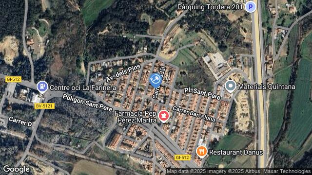 Ubicación de la subastas Subasta de vivienda en Tordera