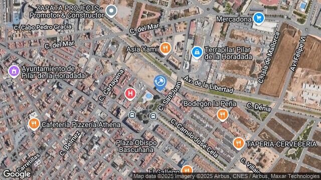 Ubicación de la subastas Subasta de vivienda en Pilar de la Horadada