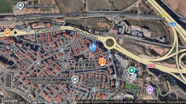 Ubicación de la subastas Subasta de av fuente nueva en Toledo
