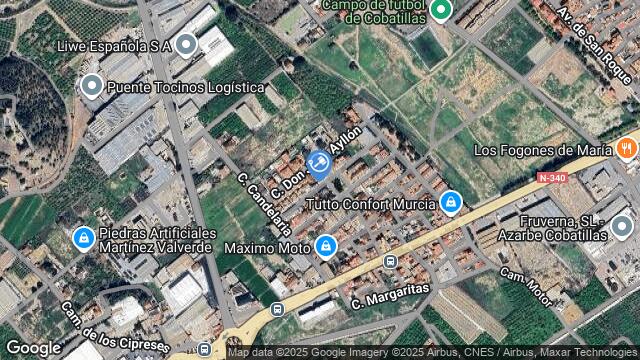 Ubicación de la subastas Subasta de vivienda en Murcia