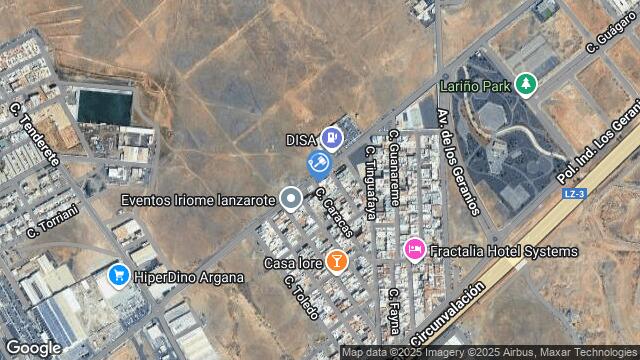 Ubicación de la subastas Subasta de finca rústica en Arrecife