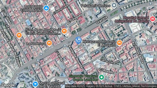 Ubicación de la subastas Subasta de local comercial en ALACANT/ALICANTE