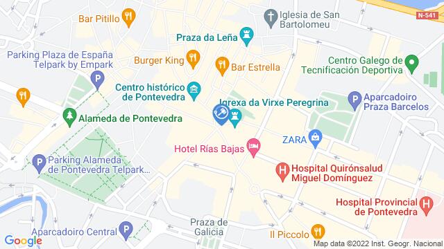 Ubicación de la subastas Subasta de local comercial en Pontevedra