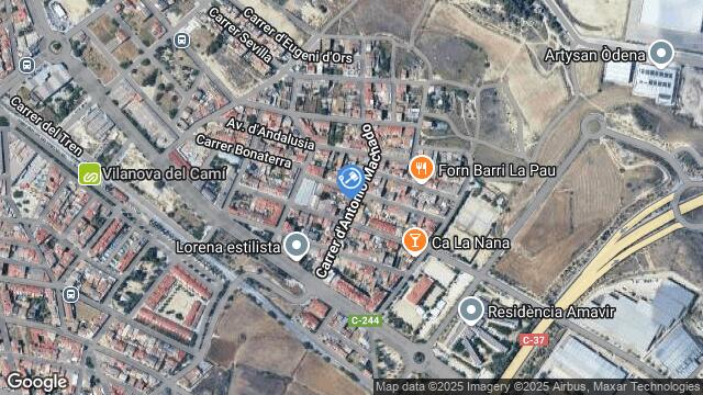 Ubicación de la subastas Subasta de garaje en Vilanova del Camí